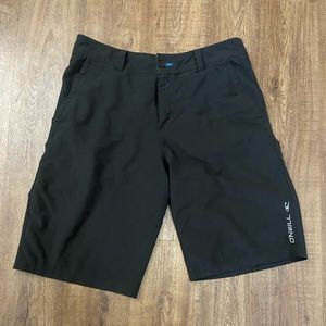Mens oneill hybrid black swim shorts